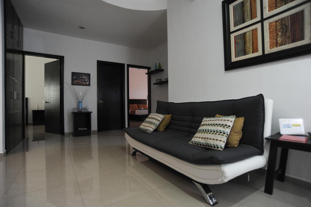Casa Felicidad Apartment بلايا ديل كارمن الغرفة الصورة