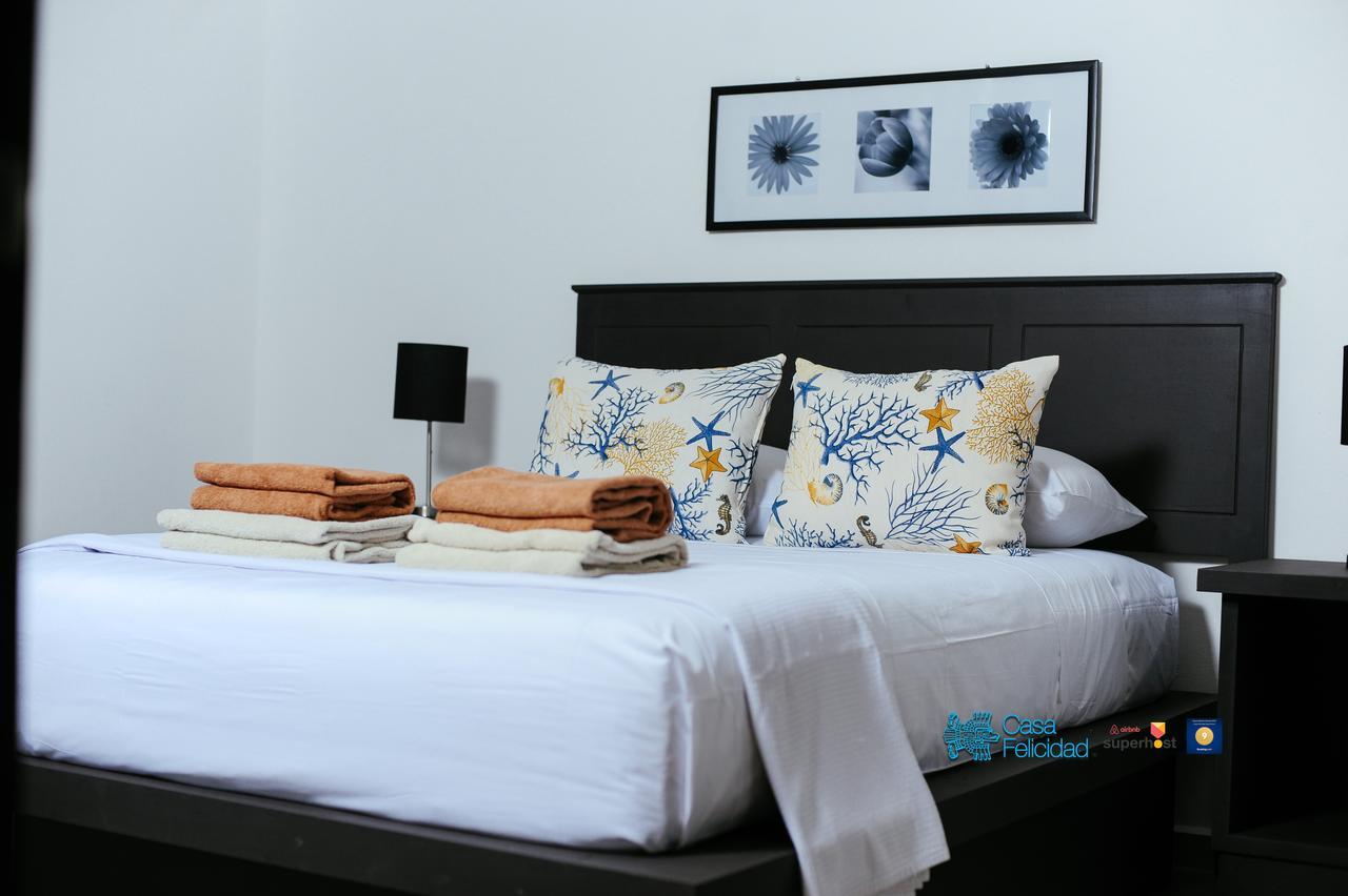 Casa Felicidad Apartment بلايا ديل كارمن الغرفة الصورة