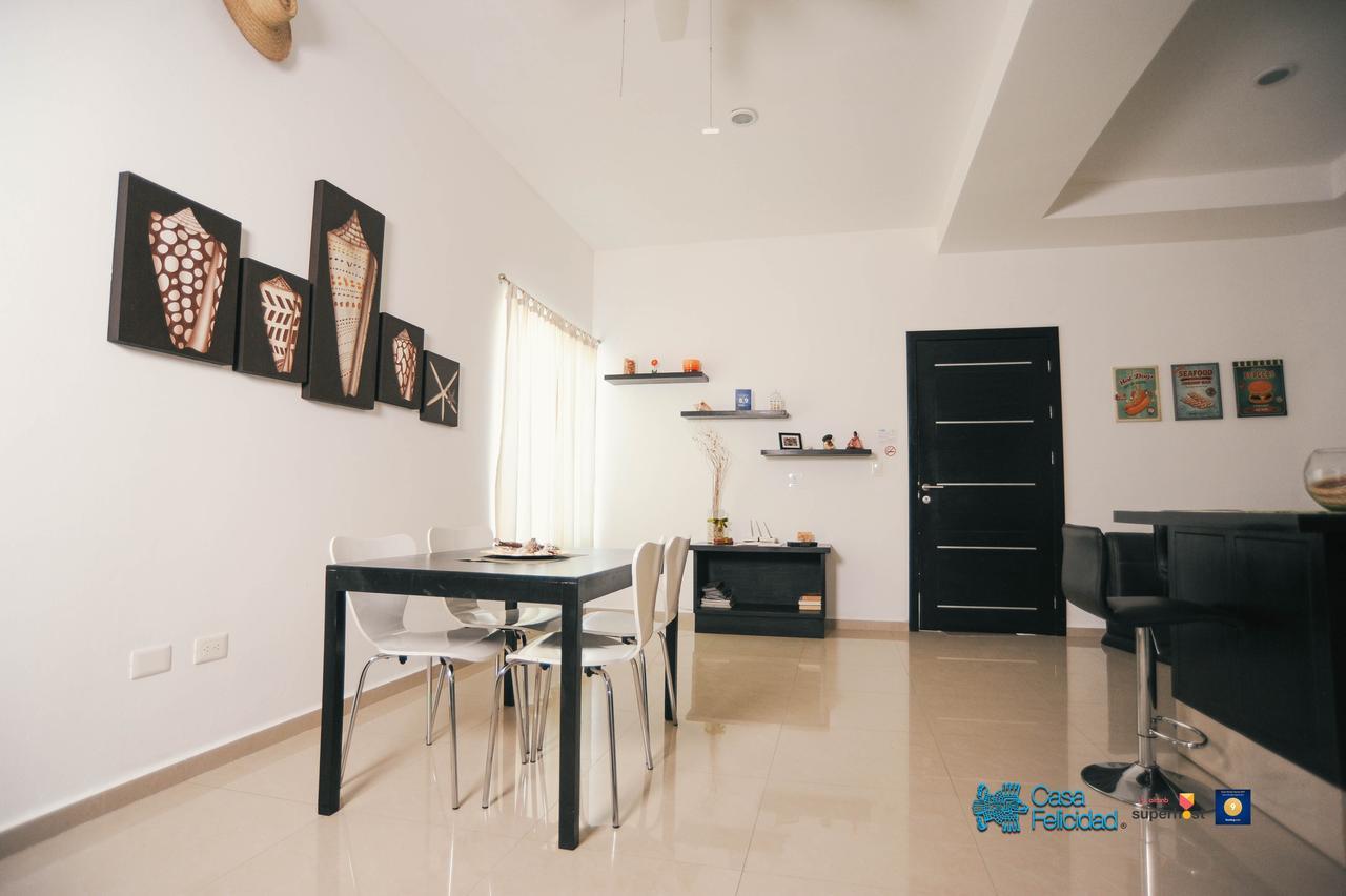 Casa Felicidad Apartment بلايا ديل كارمن المظهر الخارجي الصورة