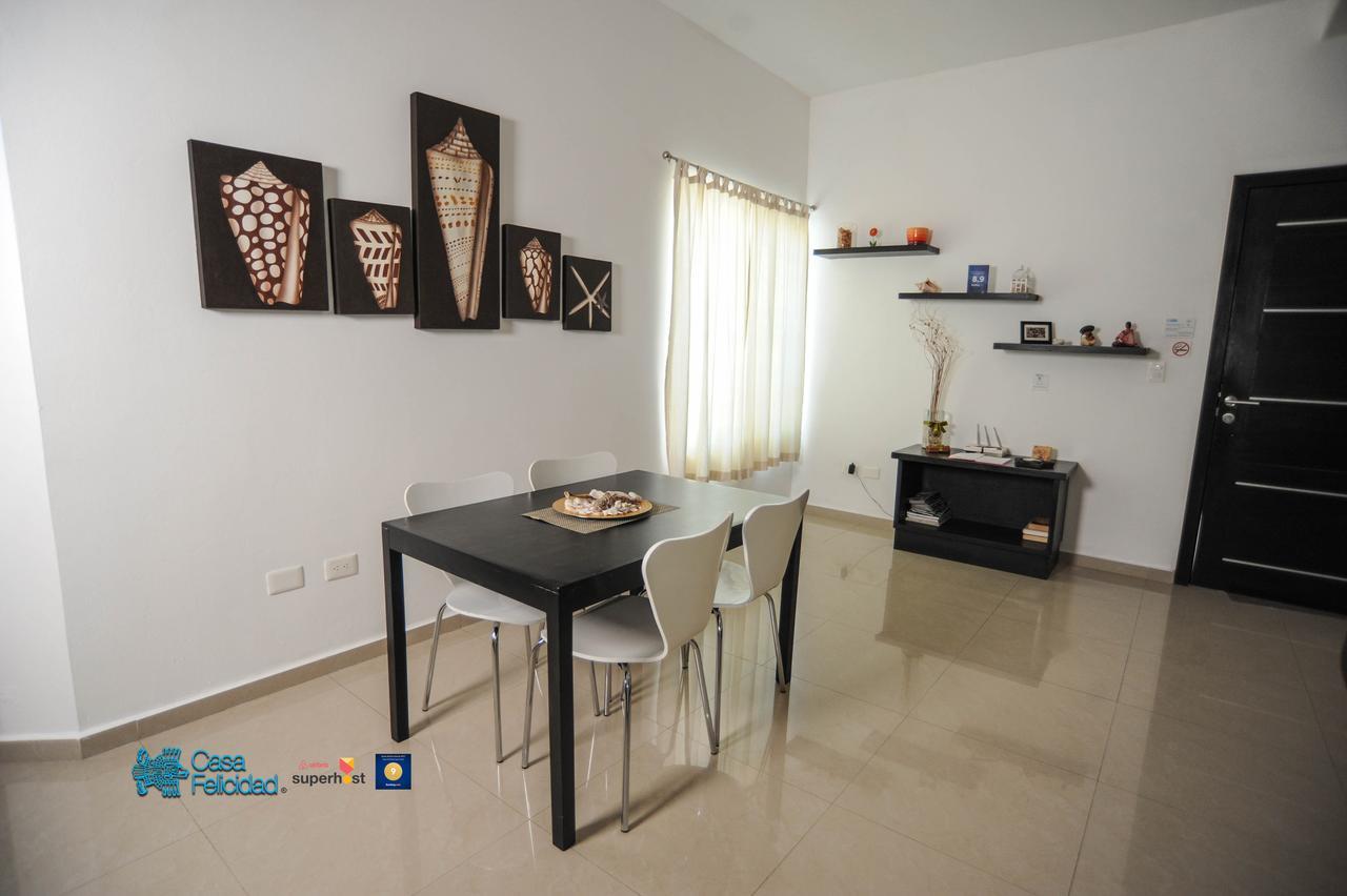 Casa Felicidad Apartment بلايا ديل كارمن المظهر الخارجي الصورة