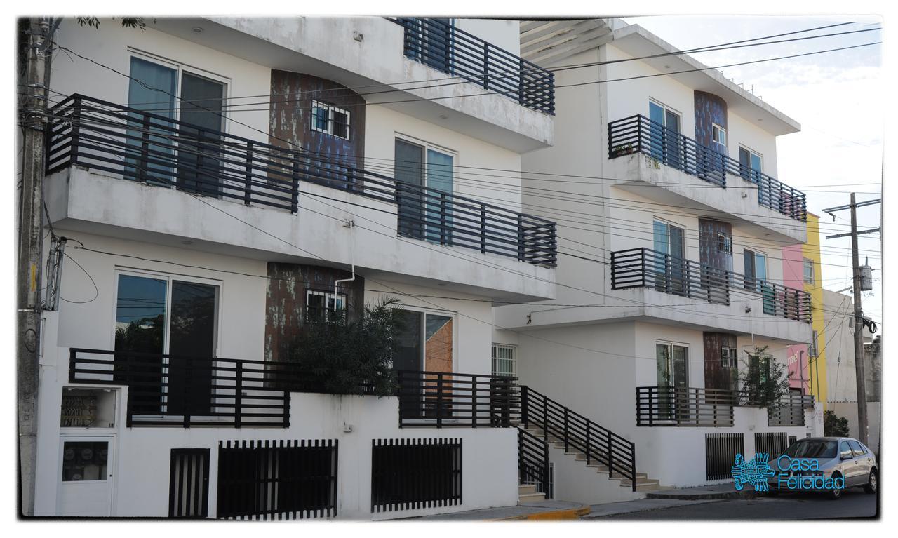 Casa Felicidad Apartment بلايا ديل كارمن المظهر الخارجي الصورة